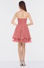 ColsBM Makenna Lantana Glamorous A-line Strapless Sleeveless Mini Beaded Bridesmaid Dresses