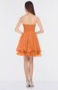 ColsBM Makenna Mango Glamorous A-line Strapless Sleeveless Mini Beaded Bridesmaid Dresses