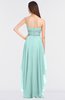 ColsBM Cynthia Blue Glass Elegant A-line Strapless Sleeveless Zip up Floor Length Bridesmaid Dresses