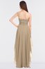ColsBM Cynthia Champagne Elegant A-line Strapless Sleeveless Zip up Floor Length Bridesmaid Dresses