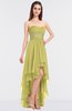 ColsBM Cynthia Daffodil Elegant A-line Strapless Sleeveless Zip up Floor Length Bridesmaid Dresses
