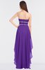 ColsBM Cynthia Deep Lavender Elegant A-line Strapless Sleeveless Zip up Floor Length Bridesmaid Dresses