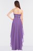 ColsBM Cynthia Hyacinth Elegant A-line Strapless Sleeveless Zip up Floor Length Bridesmaid Dresses