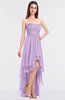 ColsBM Cynthia Lavendula Elegant A-line Strapless Sleeveless Zip up Floor Length Bridesmaid Dresses