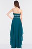 ColsBM Cynthia Midnight Blue Elegant A-line Strapless Sleeveless Zip up Floor Length Bridesmaid Dresses