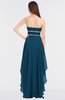 ColsBM Cynthia Moroccan Blue Elegant A-line Strapless Sleeveless Zip up Floor Length Bridesmaid Dresses
