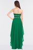 ColsBM Cynthia Pepper Green Elegant A-line Strapless Sleeveless Zip up Floor Length Bridesmaid Dresses