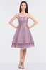 ColsBM Raelyn Fragrant Lilac Princess Spaghetti Sleeveless Zip up Knee Length Bridesmaid Dresses