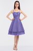 ColsBM Raelyn Lapis Purple Princess Spaghetti Sleeveless Zip up Knee Length Bridesmaid Dresses