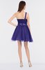 ColsBM Lucille Liberty Princess Ball Gown Asymmetric Neckline Zip up Mini Ruching Bridesmaid Dresses