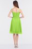 ColsBM Ximena Bright Green Sexy A-line Spaghetti Sleeveless Zip up Appliques Bridesmaid Dresses