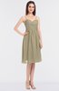 ColsBM Ximena Candied Ginger Sexy A-line Spaghetti Sleeveless Zip up Appliques Bridesmaid Dresses