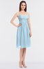 ColsBM Ximena Ice Blue Sexy A-line Spaghetti Sleeveless Zip up Appliques Bridesmaid Dresses