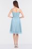 ColsBM Ximena Ice Blue Sexy A-line Spaghetti Sleeveless Zip up Appliques Bridesmaid Dresses