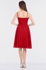 ColsBM Ximena Red Sexy A-line Spaghetti Sleeveless Zip up Appliques Bridesmaid Dresses