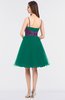 ColsBM Aryana Mint Elegant Ball Gown Sleeveless Zip up Knee Length Ruching Bridesmaid Dresses