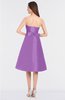 ColsBM Stacy African Violet Elegant Ball Gown Bateau Sleeveless Zip up Ruching Bridesmaid Dresses