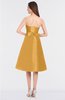 ColsBM Stacy Apricot Elegant Ball Gown Bateau Sleeveless Zip up Ruching Bridesmaid Dresses