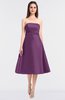 ColsBM Stacy Argyle Purple Elegant Ball Gown Bateau Sleeveless Zip up Ruching Bridesmaid Dresses