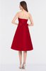 ColsBM Stacy Barbados Cherry Elegant Ball Gown Bateau Sleeveless Zip up Ruching Bridesmaid Dresses