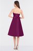 ColsBM Stacy Magenta Purple Elegant Ball Gown Bateau Sleeveless Zip up Ruching Bridesmaid Dresses