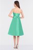 ColsBM Stacy Mint Green Elegant Ball Gown Bateau Sleeveless Zip up Ruching Bridesmaid Dresses