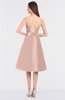 ColsBM Stacy Pastel Pink Elegant Ball Gown Bateau Sleeveless Zip up Ruching Bridesmaid Dresses