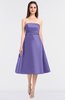 ColsBM Stacy Violet Tulip Elegant Ball Gown Bateau Sleeveless Zip up Ruching Bridesmaid Dresses