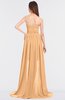 ColsBM Skye Apricot Sexy A-line Strapless Zip up Sweep Train Ruching Bridesmaid Dresses