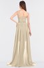 ColsBM Skye Champagne Sexy A-line Strapless Zip up Sweep Train Ruching Bridesmaid Dresses