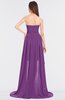 ColsBM Skye Dahlia Sexy A-line Strapless Zip up Sweep Train Ruching Bridesmaid Dresses