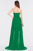 ColsBM Skye Green Sexy A-line Strapless Zip up Sweep Train Ruching Bridesmaid Dresses