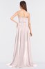 ColsBM Skye Light Pink Sexy A-line Strapless Zip up Sweep Train Ruching Bridesmaid Dresses