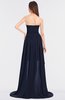ColsBM Skye Peacoat Sexy A-line Strapless Zip up Sweep Train Ruching Bridesmaid Dresses