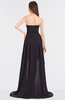 ColsBM Skye Perfect Plum Sexy A-line Strapless Zip up Sweep Train Ruching Bridesmaid Dresses
