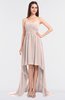 ColsBM Skye Silver Peony Sexy A-line Strapless Zip up Sweep Train Ruching Bridesmaid Dresses