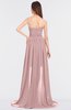 ColsBM Skye Silver Pink Sexy A-line Strapless Zip up Sweep Train Ruching Bridesmaid Dresses