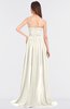 ColsBM Skye Whisper White Sexy A-line Strapless Zip up Sweep Train Ruching Bridesmaid Dresses