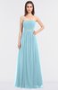 ColsBM Lexi Aqua Elegant Bateau Sleeveless Zip up Floor Length Appliques Bridesmaid Dresses