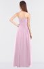 ColsBM Lexi Baby Pink Elegant Bateau Sleeveless Zip up Floor Length Appliques Bridesmaid Dresses