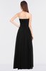 ColsBM Lexi Black Elegant Bateau Sleeveless Zip up Floor Length Appliques Bridesmaid Dresses