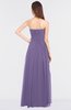 ColsBM Lexi Chalk Violet Elegant Bateau Sleeveless Zip up Floor Length Appliques Bridesmaid Dresses