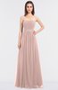 ColsBM Lexi Dusty Rose Elegant Bateau Sleeveless Zip up Floor Length Appliques Bridesmaid Dresses