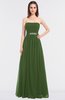 ColsBM Lexi Garden Green Elegant Bateau Sleeveless Zip up Floor Length Appliques Bridesmaid Dresses