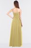 ColsBM Lexi Gold Elegant Bateau Sleeveless Zip up Floor Length Appliques Bridesmaid Dresses