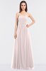 ColsBM Lexi Light Pink Elegant Bateau Sleeveless Zip up Floor Length Appliques Bridesmaid Dresses