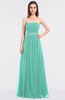 ColsBM Lexi Mint Green Elegant Bateau Sleeveless Zip up Floor Length Appliques Bridesmaid Dresses