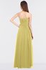 ColsBM Lexi Misted Yellow Elegant Bateau Sleeveless Zip up Floor Length Appliques Bridesmaid Dresses