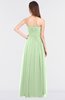 ColsBM Lexi Pale Green Elegant Bateau Sleeveless Zip up Floor Length Appliques Bridesmaid Dresses