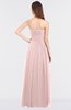ColsBM Lexi Pastel Pink Elegant Bateau Sleeveless Zip up Floor Length Appliques Bridesmaid Dresses